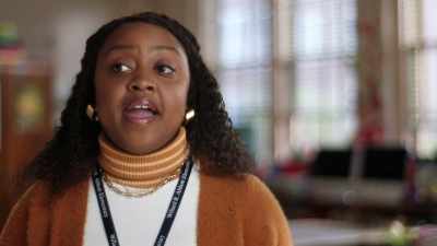 Hoping she would just say it back, - Abbott Elementary