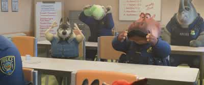 Hopps WildeParking dutyDismissedJust kidding - Zootopia