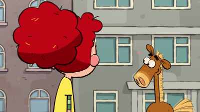 - [horn beeping] - It's Pony