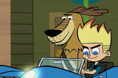(HORN BLARES) - Johnny Test