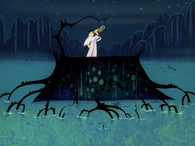 (HORN BLOWING) - Samurai Jack