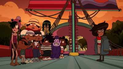 -[horn blowing]
-[Serena gasps] - Craig Before the Creek