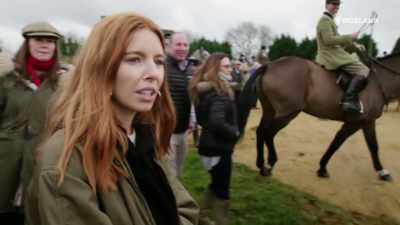 (HORN BLOWS) - Stacey Dooley Sleeps Over