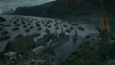 (HORN BLOWS) - Vikings