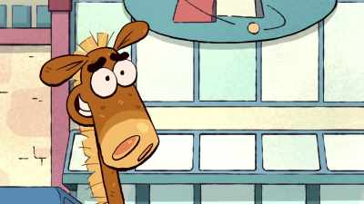 - [horn honking]
- [gasps] - It's Pony