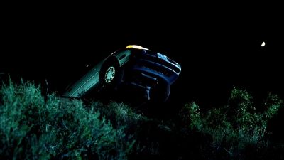         ( horn honking )
                    Jeez! - CSI: Crime Scene Investigation