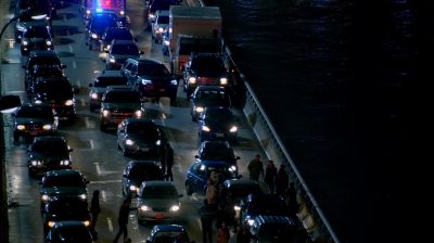 (Horn honking) - The X-Files