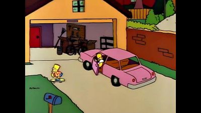 (horn honking) - The Simpsons