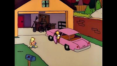 (horn honks) - The Simpsons