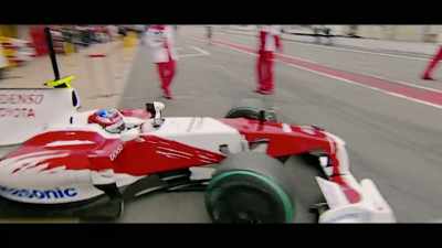 [Horner] The first test was the first time
we saw the double diffuser on a Toyota, - Brawn: The Impossible Formula 1 Story