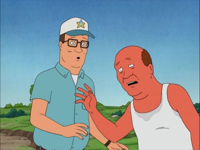 (horns honking,
Bill whimpers) - King of the Hill