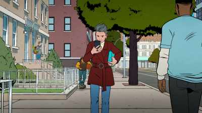 - [horns honking]
- [pigeons cooing] - Your Friendly Neighborhood Spider-Man