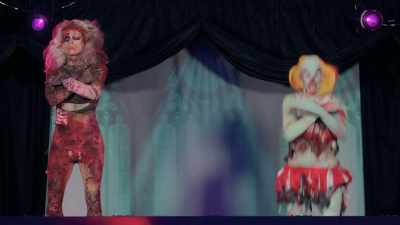 [horror music] - The Boulet Brothers' Dragula: Titans