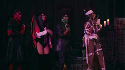 [horror music] - The Boulet Brothers' Dragula: Titans
