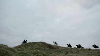 [ Horse blusters and whinnies ] - Will