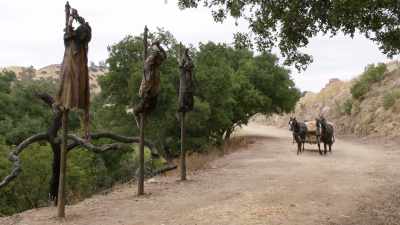 (horse and cart approaching) - The Orville