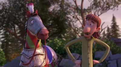 [horse grunts] - Zog