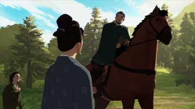 [horse neighing] - BLUE EYE SAMURAI