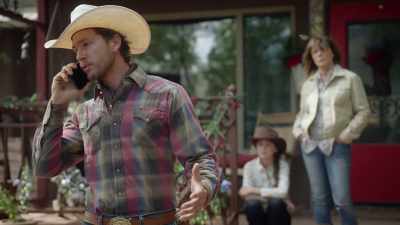 [horse neighs in distance] - A Cowboy Christmas Romance
