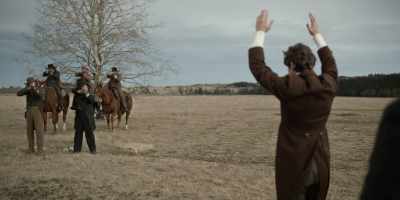 [horse neighs] - Under the Banner of Heaven