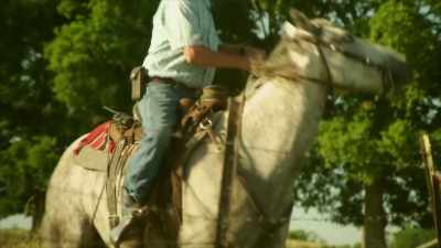 -[horse neighs]
-[whip cracks] - Homicide Hunter: Devil in the Mountains