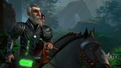 -[horse nickers]
-Changing fate is never that simple. - Wizards: Tales of Arcadia