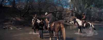 - Horse slipped, no?
- Which way, do you think? - Broken Lance