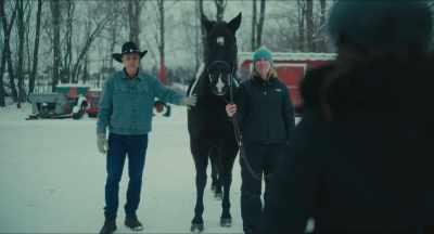 [horse snorting] - Christmas Cowboy