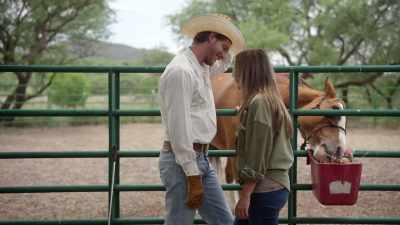 [horse snorts] - A Cowboy Christmas Romance