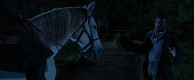 (horse sputters) - Harriet
