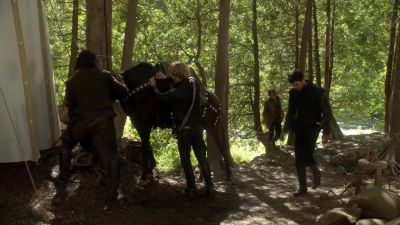 (horse sputters)
the ship is two days'
ride from here, - Reign