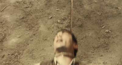 -[horse whinnies]
-[grunts] - The Ballad of Buster Scruggs