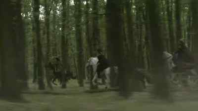 [horse whinnies] - The Borgias
