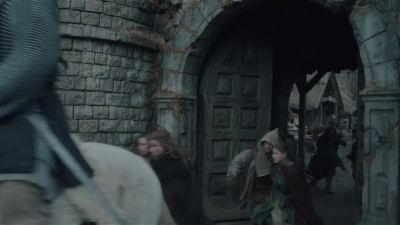 [horses neighing] - The Last Kingdom