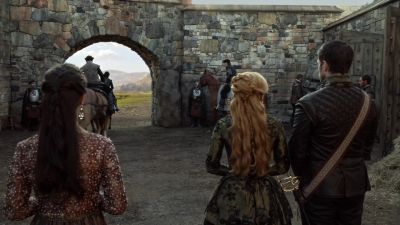        (horses neighing) - Reign