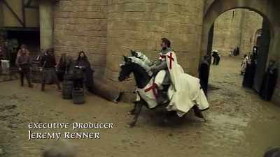 [ Horses whinny ] - Knightfall