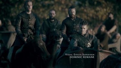 [HORSES WHINNYING] - Vikings