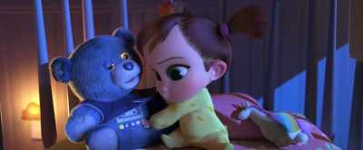 -...horsey fell off.
-(rewinding) - The Boss Baby: Family Business