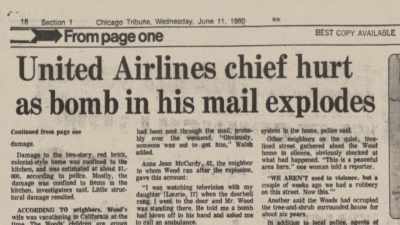 - Hospital officials say
that surgery - Unabomber: In His Own Words