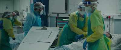 - [Hospital Worker 9] Ah,
so, Tom, I've done two rounds - This England