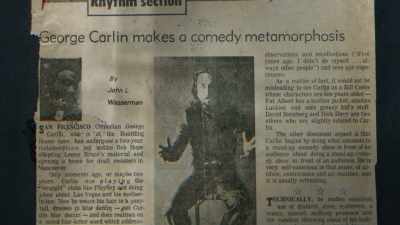 HOST:
What's with the beard? - George Carlin's American Dream