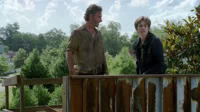 Hot damn. - The Walking Dead