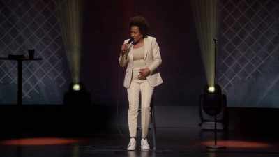 Hot flashes with a gut
and a beard coming in." - Wanda Sykes: Not Normal
