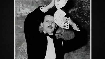 Houdini had a boast
that any card trick - Dealt