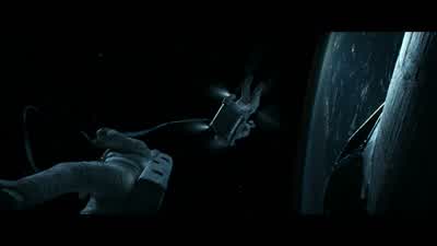 Houston, in the blind. - Gravity
