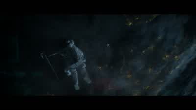 Houston, in the blind. - Gravity