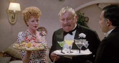 How about a cocktail messieur Poirot - Evil Under the Sun