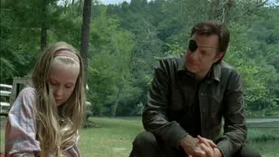 How about a hug before I go? - The Walking Dead