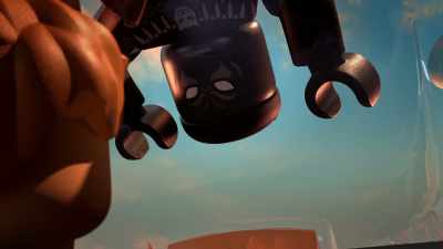 - How about a lift, T'Challa?
- Thank you, Hawkeye. - LEGO Marvel Avengers: Time Twisted
