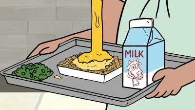How about a little extra cheese
on those cheese fries? - Ten Year Old Tom
